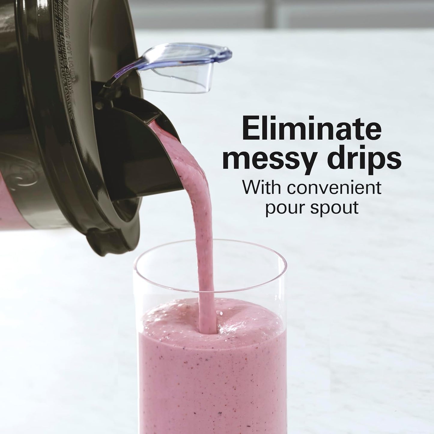Hamilton Beach Power Elite Wave Action Blender For Smoothies