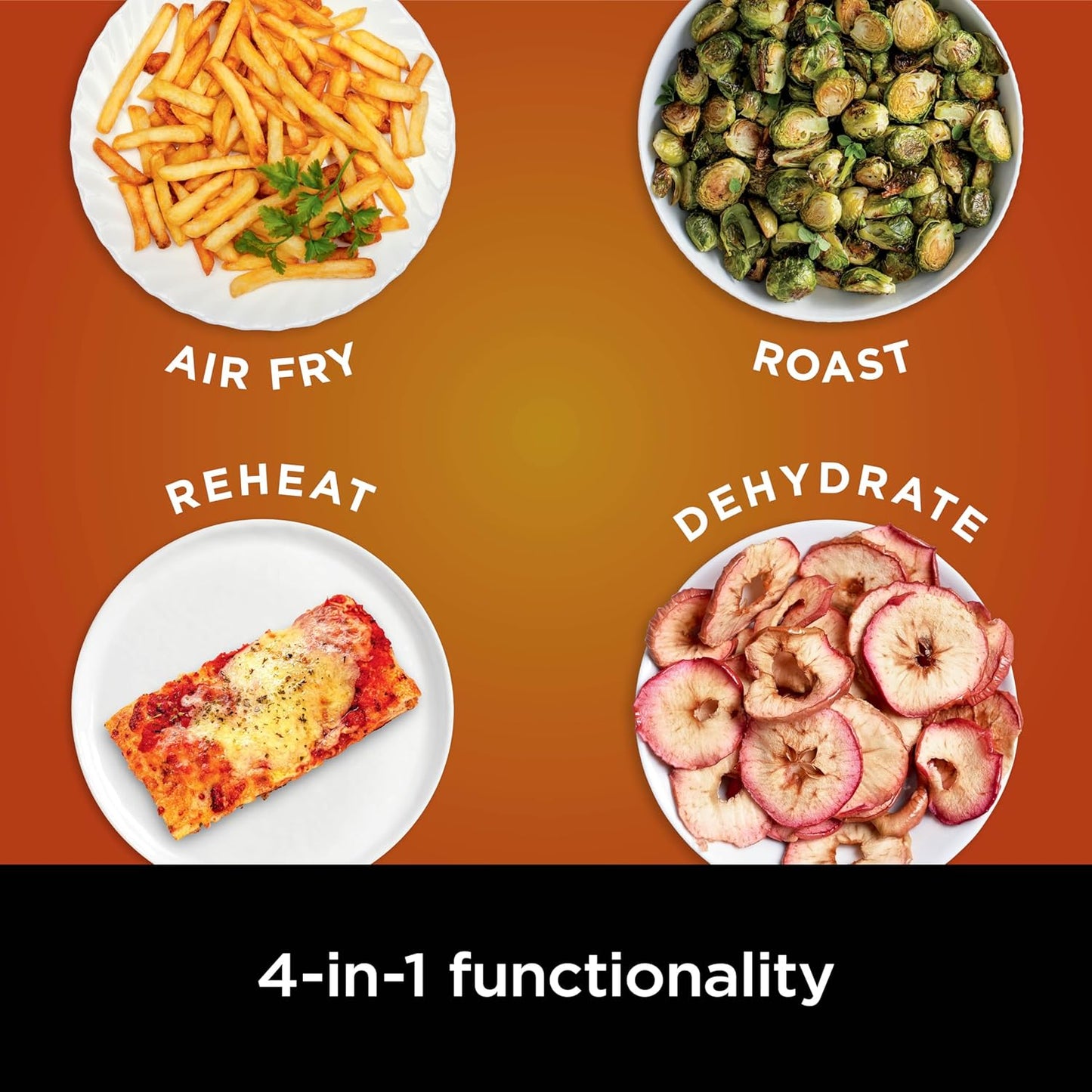 Air Fryer | 4-in-1 Pro Air Fry, Roast, Reheat, Dehydrate
