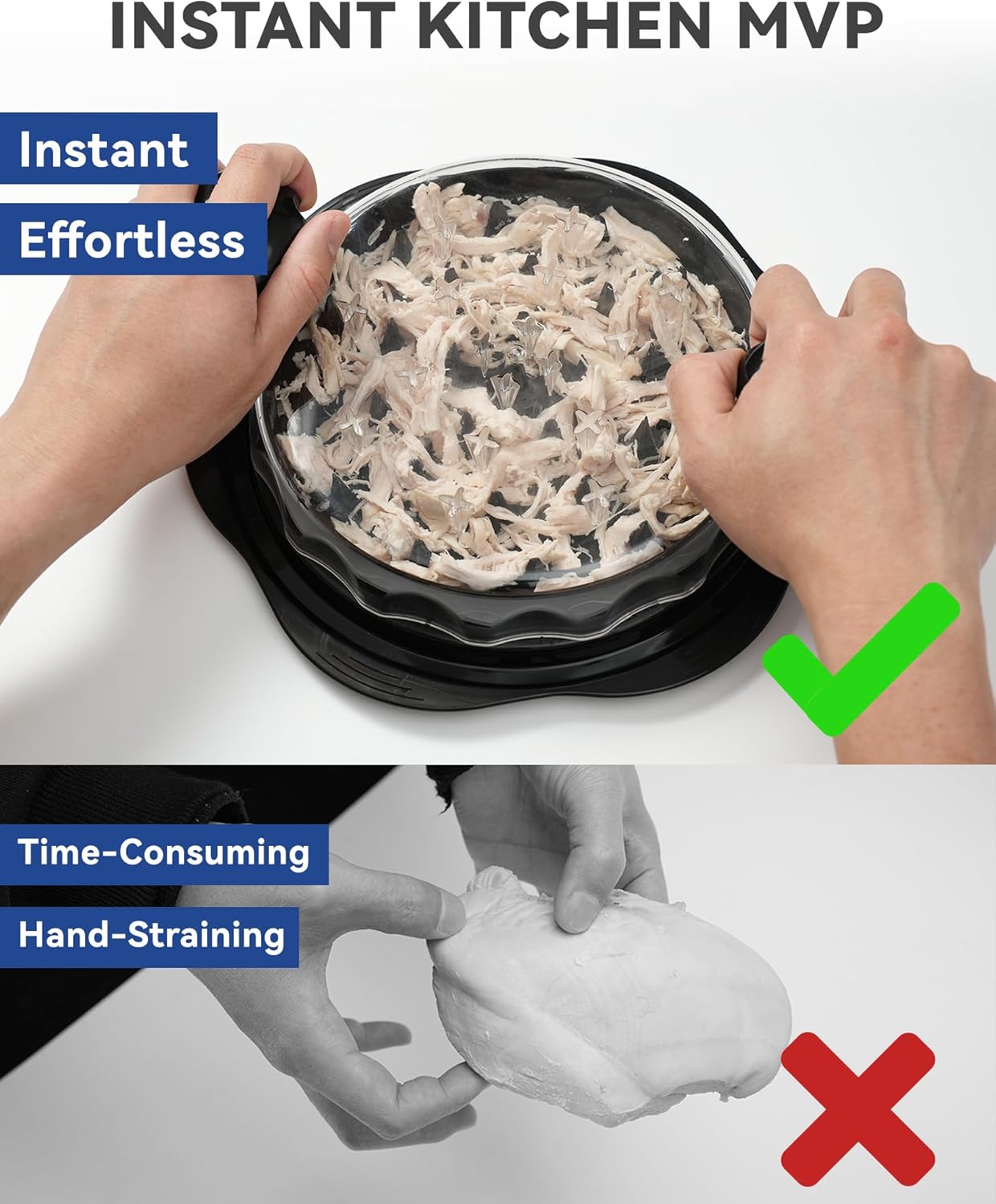 Chicken Shredder Tool Twist for Kitchen